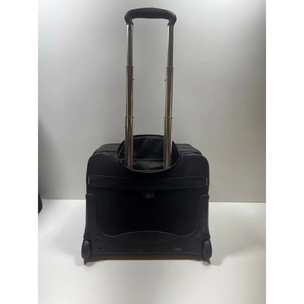 Swiss Gear Rolling Travel Laptop Wenger Business Luggage Bag Black Office